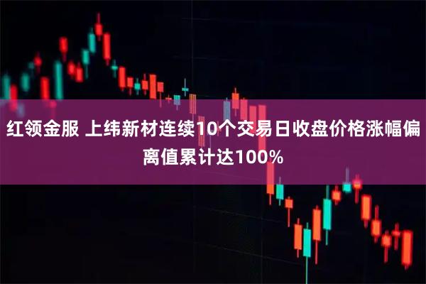 红领金服 上纬新材连续10个交易日收盘价格涨幅偏离值累计达100%
